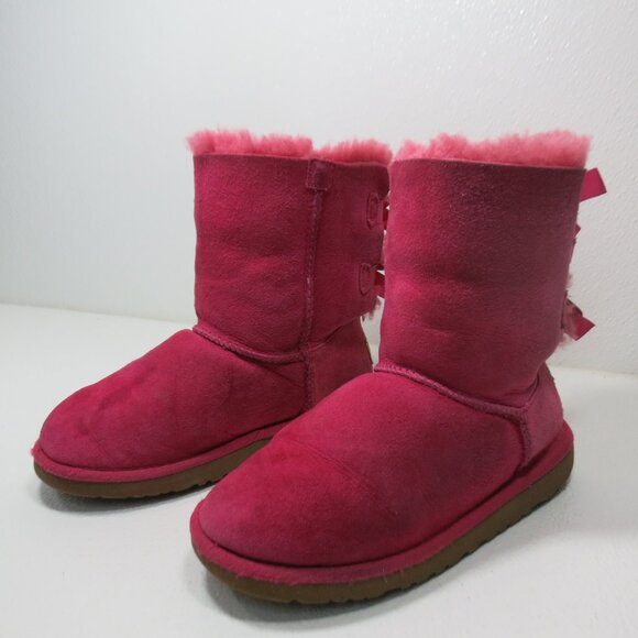 UGG Other - UGG Insulated Bailey Bow Boots 3280K Shoe Australia Kid's Winter Footwear 3
